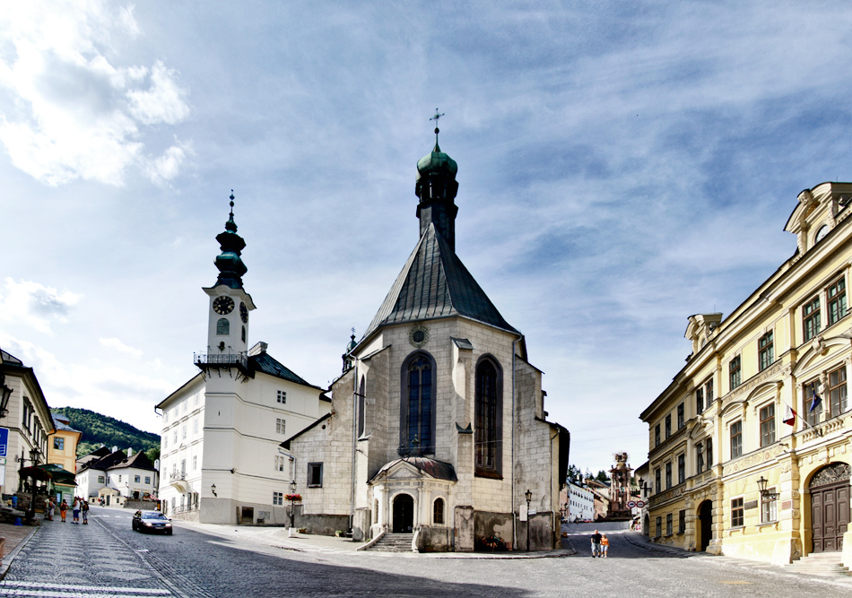 Bansk tiavnica - kostol sv. Katariny